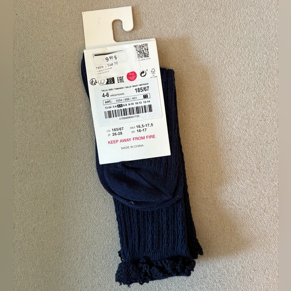 Zara Ruffled High Socks - Picture 4 of 5